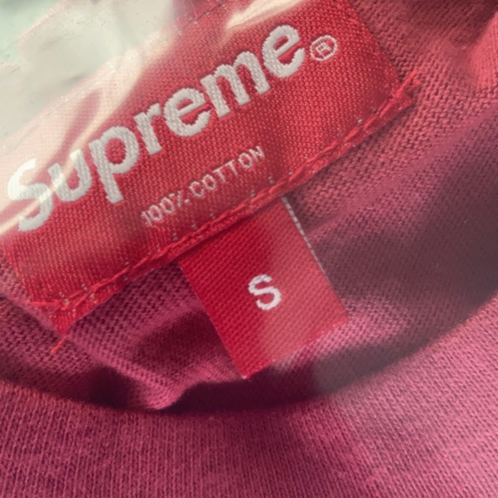 Washed S/S Red Supreme Shirt